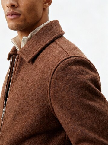 Veste mi-saison TRAPP en marron