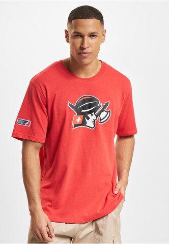 DEF Shirt 'DefShop x European League of Football Helvetic Guards' in Rood