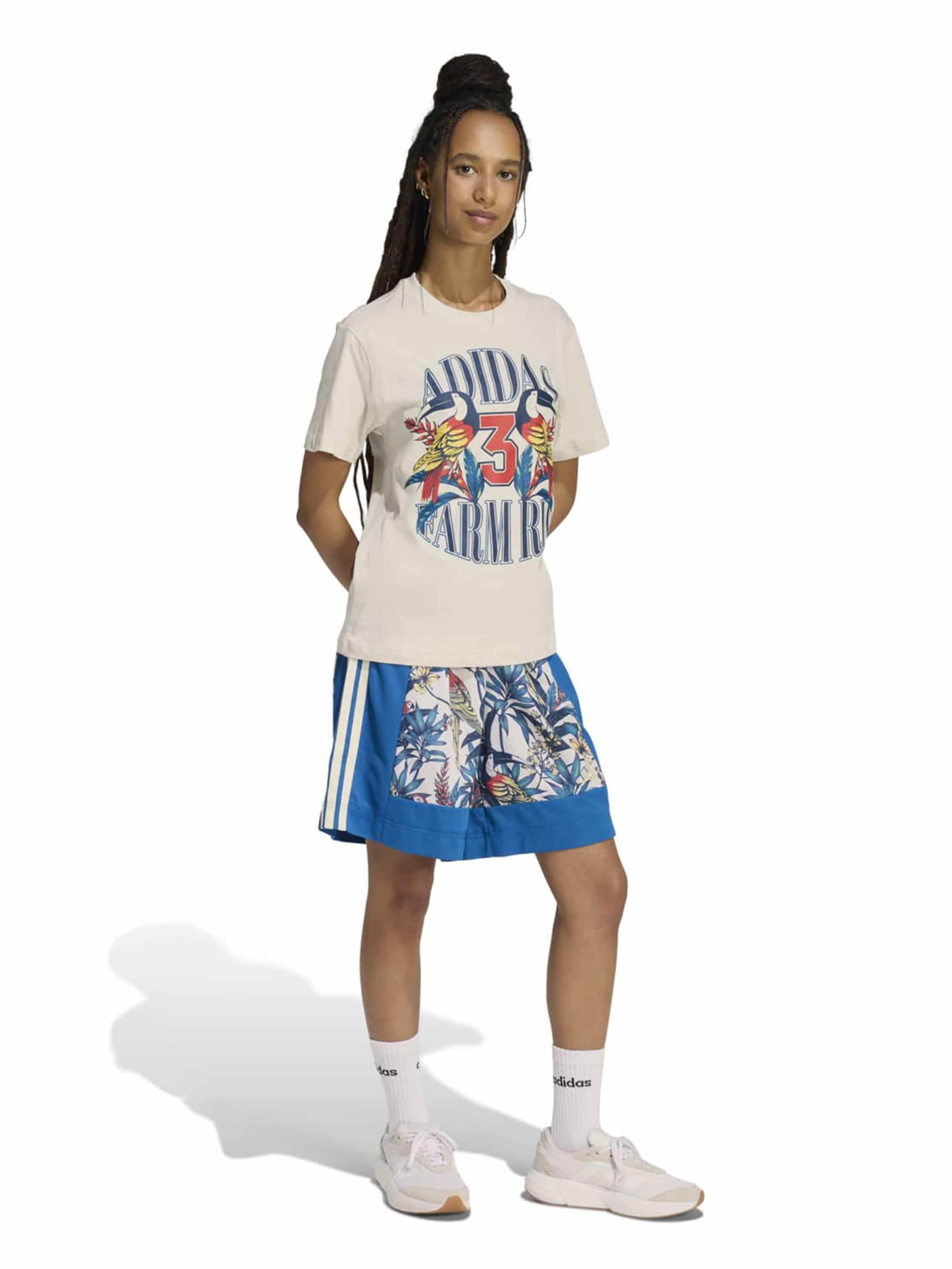 T-shirt fonctionnel 'FARM' ADIDAS SPORTSWEAR en gris