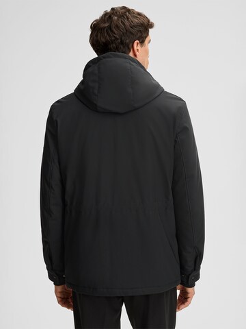 STRELLSON Between-Season Jacket 'Belluno-Flex' in Black