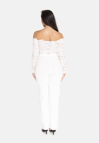 Chemisier Elara en blanc