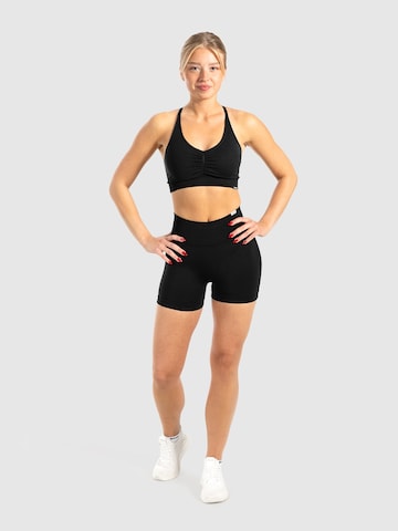 Smilodox Slimfit Sportbroek 'Issy' in Zwart