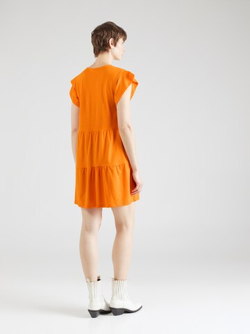 VILA Letné šaty 'SUMMER' - oranžová