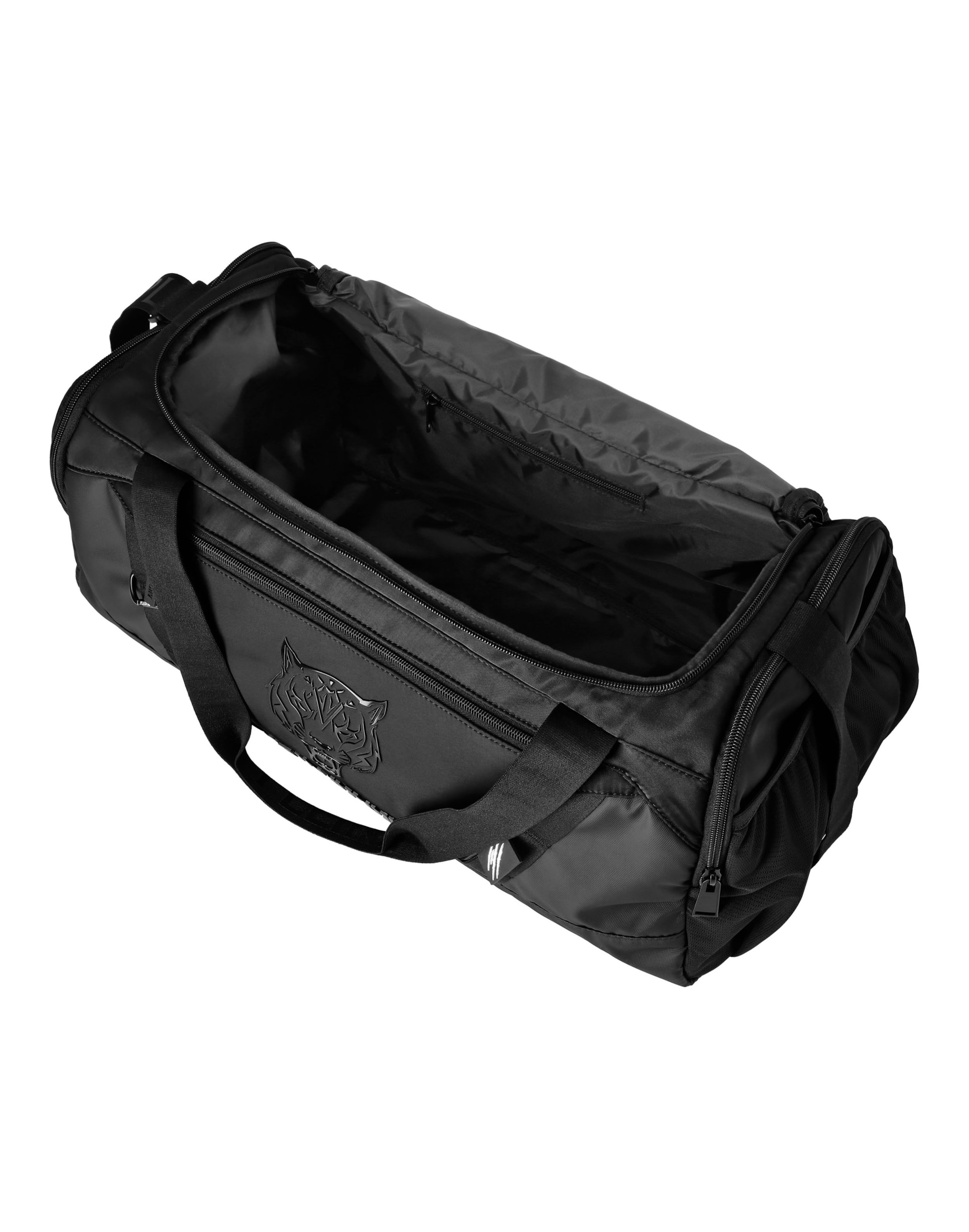 Plein Sport - Mala de viagem 'Tiger' em preto