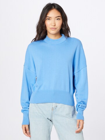 JAN 'N JUNE Pullover 'YIN' (GOTS) in Blau: predná strana