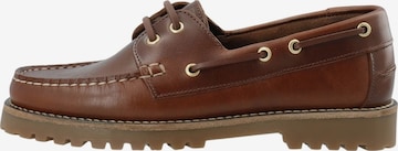 Ca'Shott Mokassin ' CASLENA ' i brun: forside