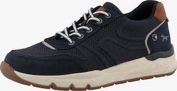 mėlyna MUSTANG Sportbačiai be auliuko: priekis