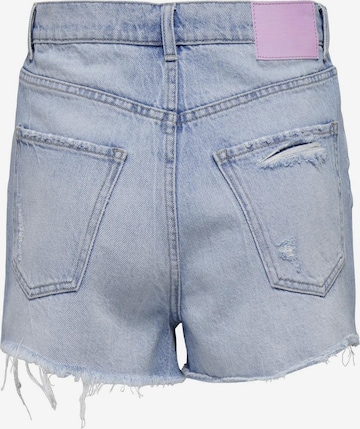 ONLY Loosefit Shorts 'HOPE' in Blau