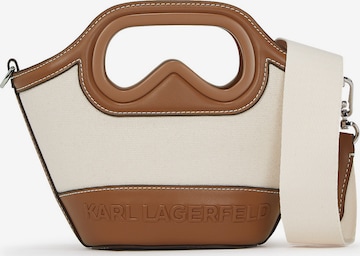 smėlio Karl Lagerfeld Rankinė: priekis