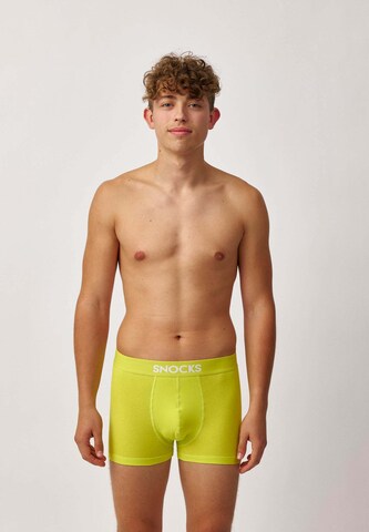 SNOCKS Boxer shorts in Yellow