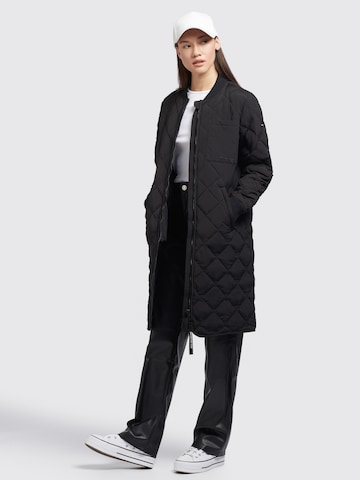 khujo Between-Seasons Coat in Black