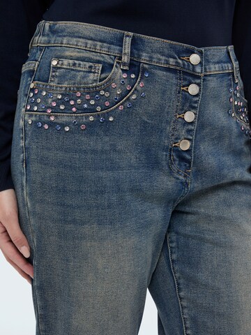 Regular Jean Fiorella Rubino en bleu