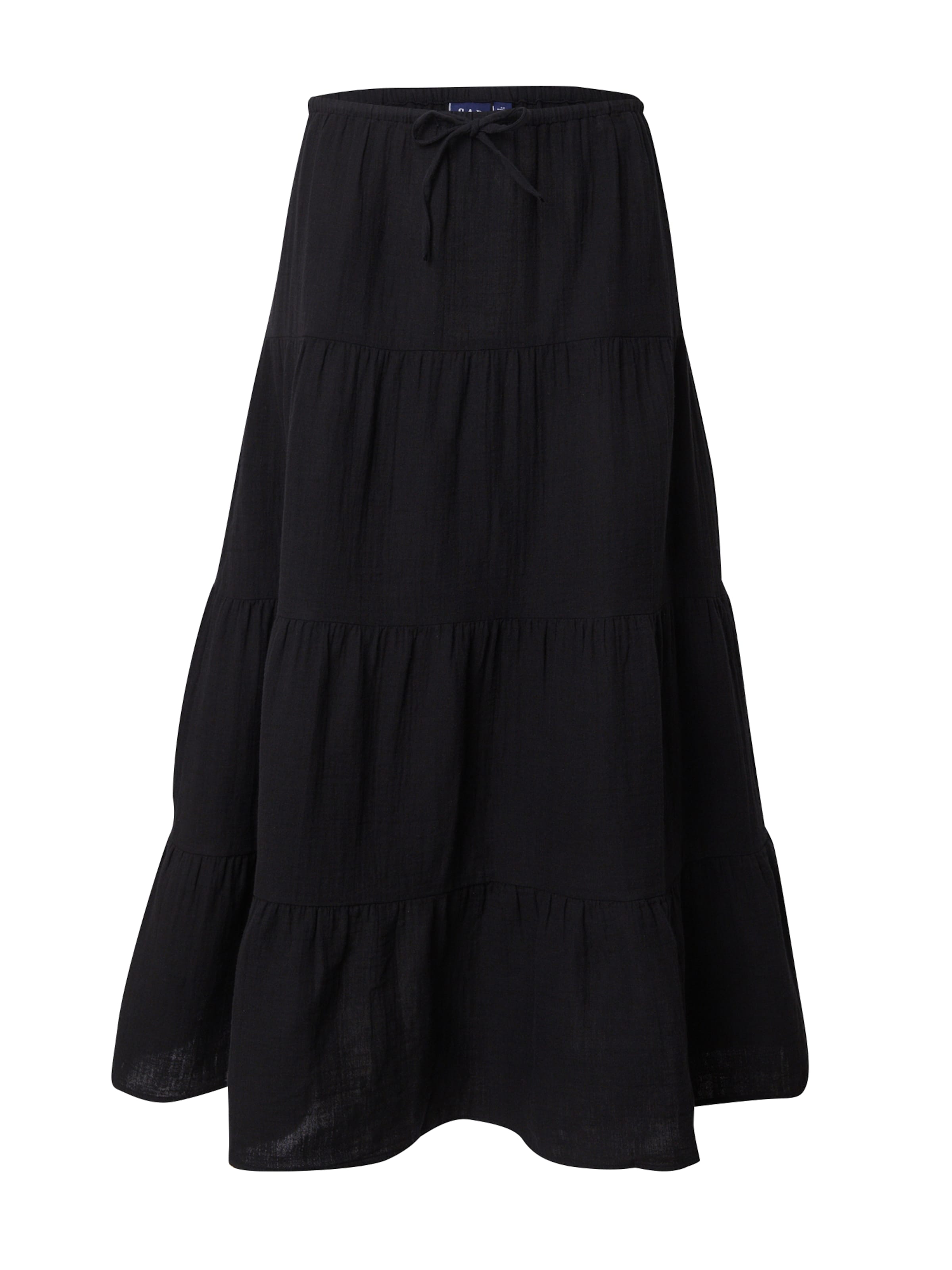 GAP - Falda en negro: frente