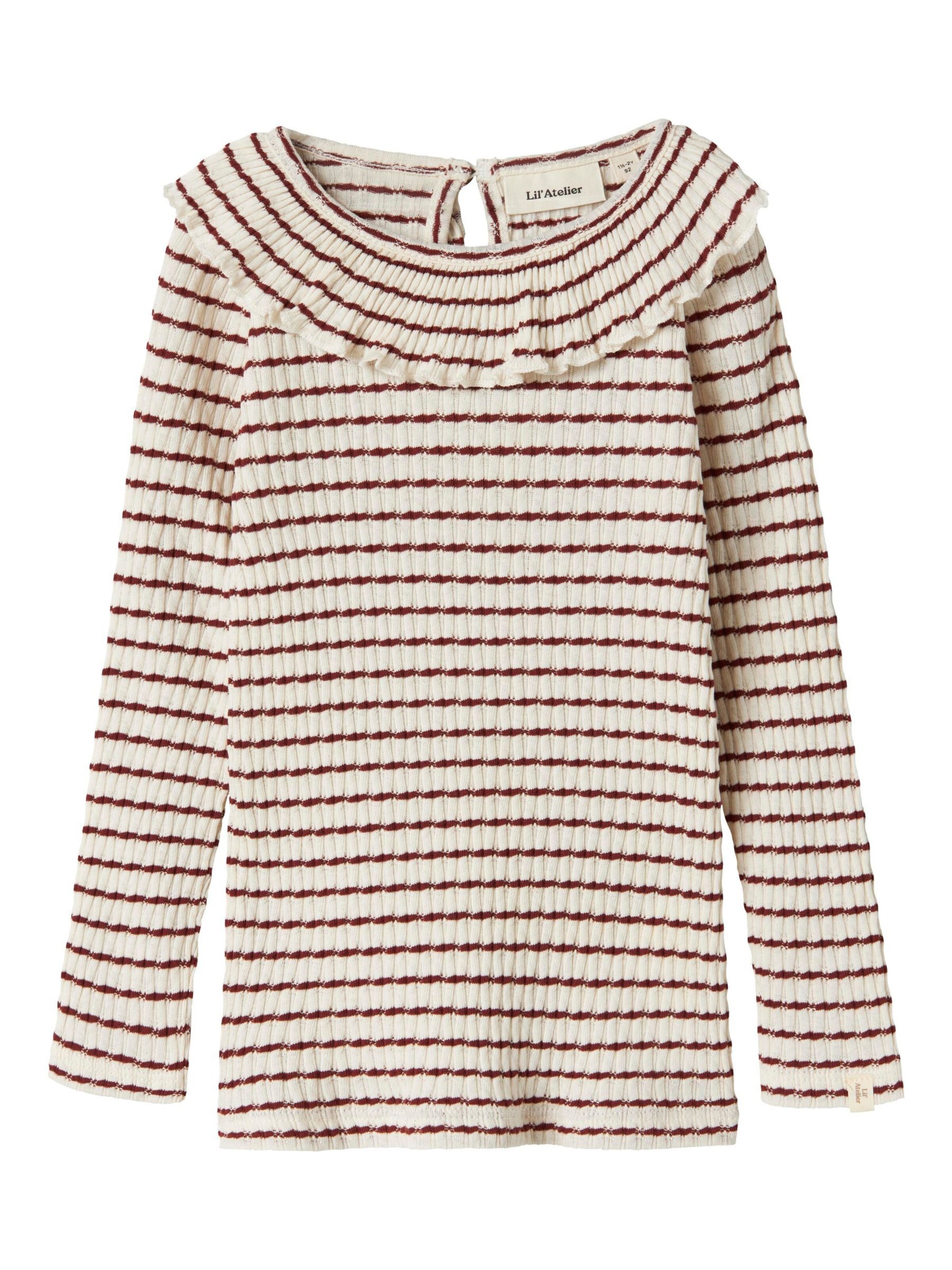 Lil'Atelier Blouse in Brown: front