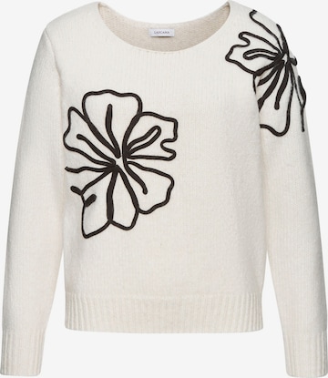 LASCANA Sweater in White: front