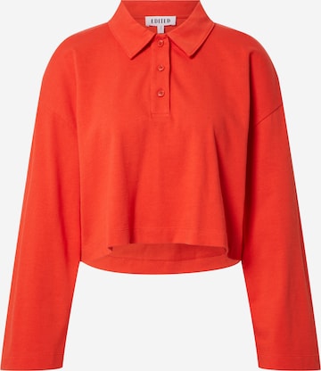 EDITED Shirt 'Kada' (GOTS) in Orange: predná strana