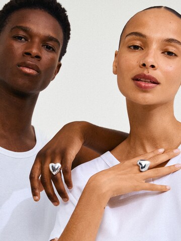 Bague 'Annemette' Pilgrim en argent : devant