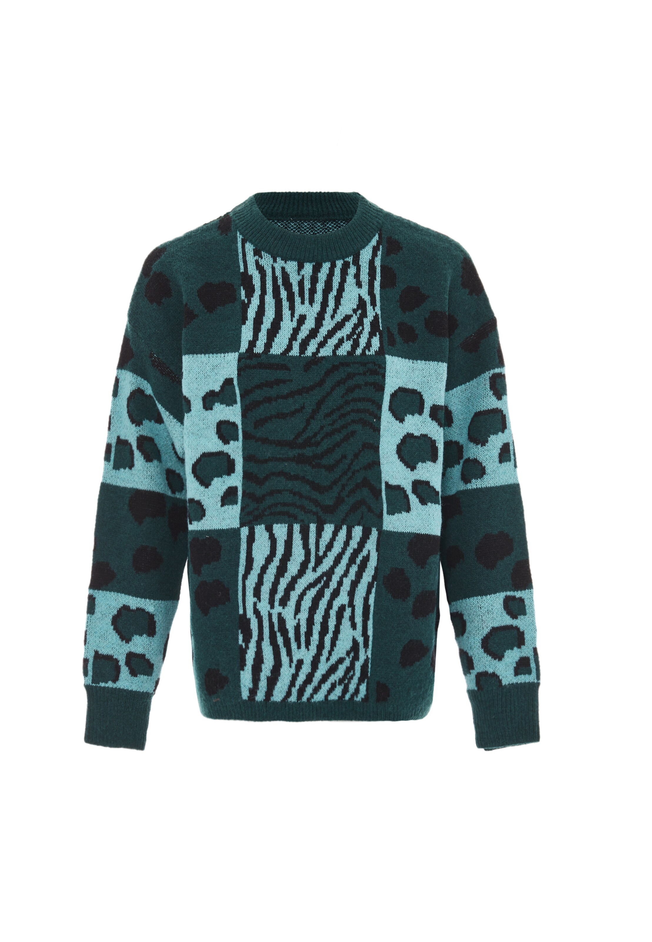 ebeeza Trui in Groen: voorkant