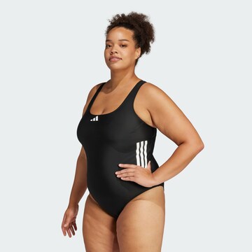 ADIDAS PERFORMANCE Bralette Sports swimsuit in Black: front
