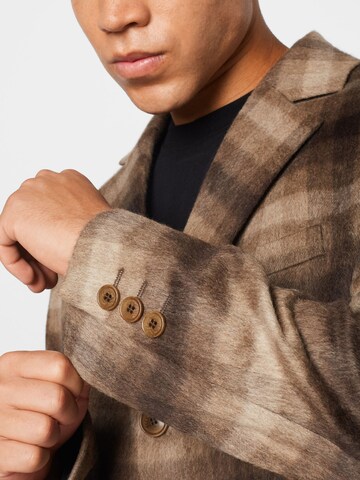 DRYKORN Between-seasons coat in Brown