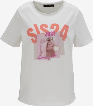 Aniston CASUAL T-Shirt in Weiß: predná strana