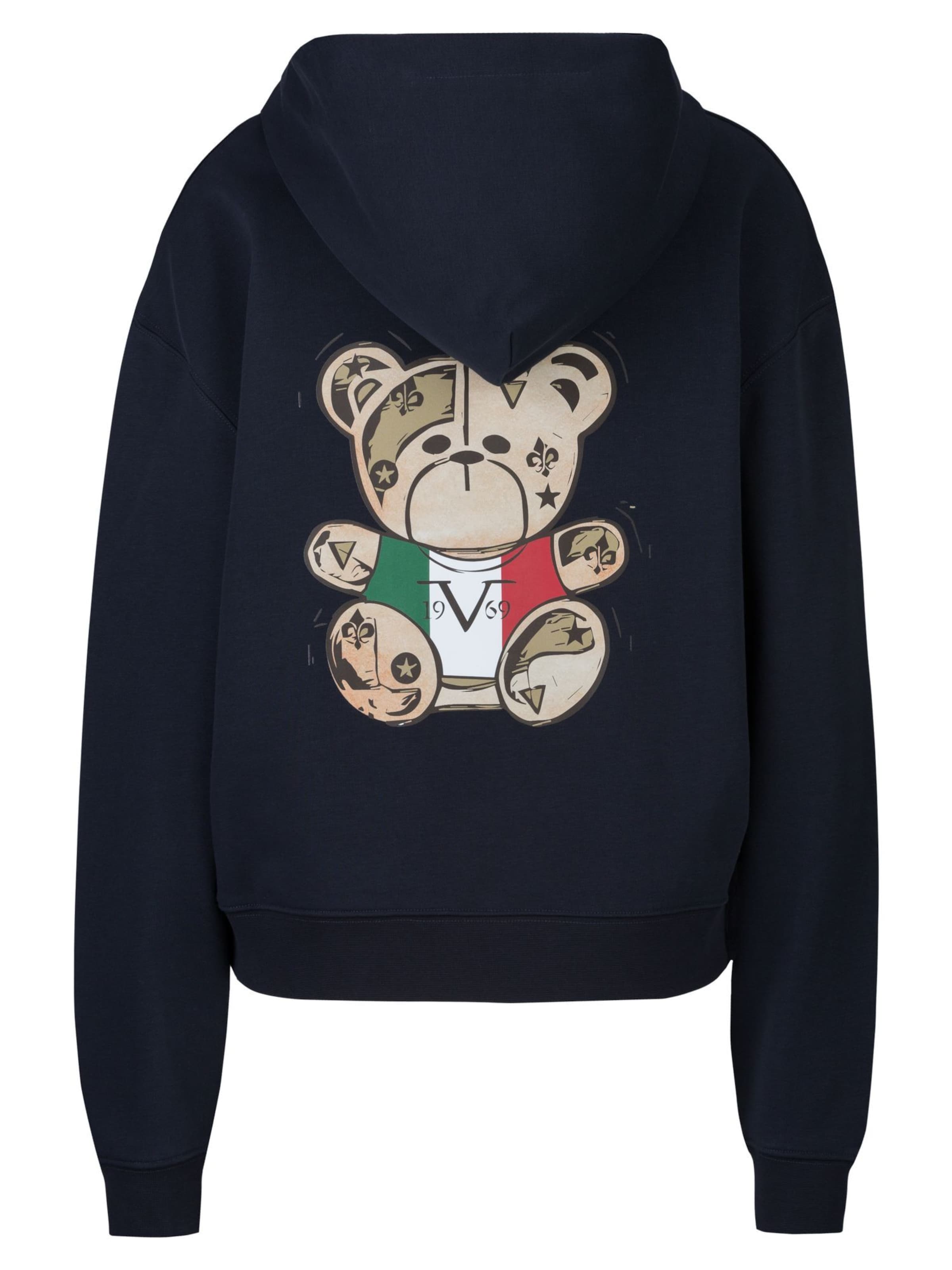 Felpa 'Kara Italia' di 19V69 ITALIA in blu