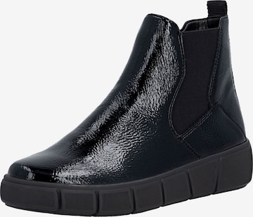 Bottines REMONTE en noir : devant