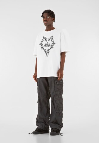 T-Shirt 'Heart of Thornes' MJ Gonzales en blanc