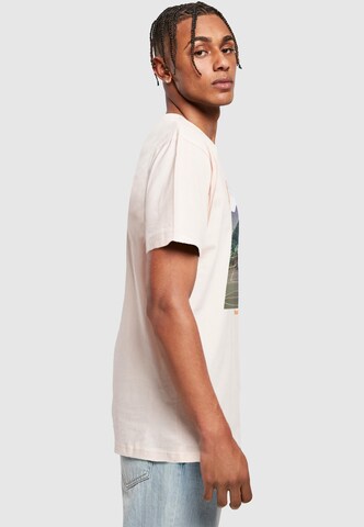 Mister Tee T-Shirt 'Feel The Heat' in Pink