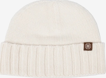 GOBI Cashmere Mössa 'Unisex Beanie' i vit: framsida