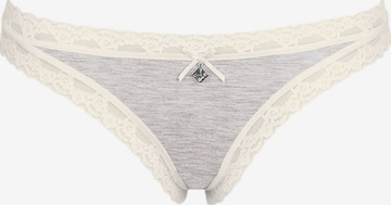 like it! Thong 'Kim' in Beige: front