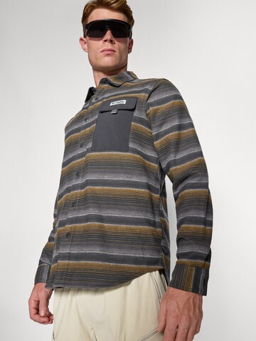 COLUMBIA - Ajuste confortable Camisa funcional 'PFG Uncharted' en gris