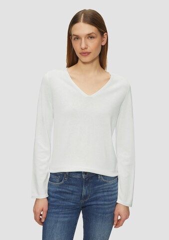 s.Oliver Pullover in Beige: Vorderseite