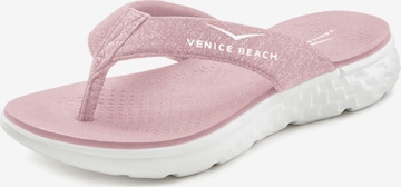 VENICE BEACH Klipklappere i pink: forside