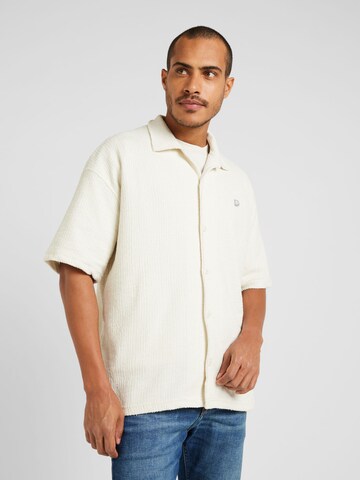 Pegador Comfort fit Button Up Shirt 'Libco' in White: front