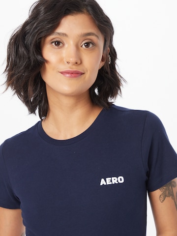 AÉROPOSTALE Shirt in Blauw