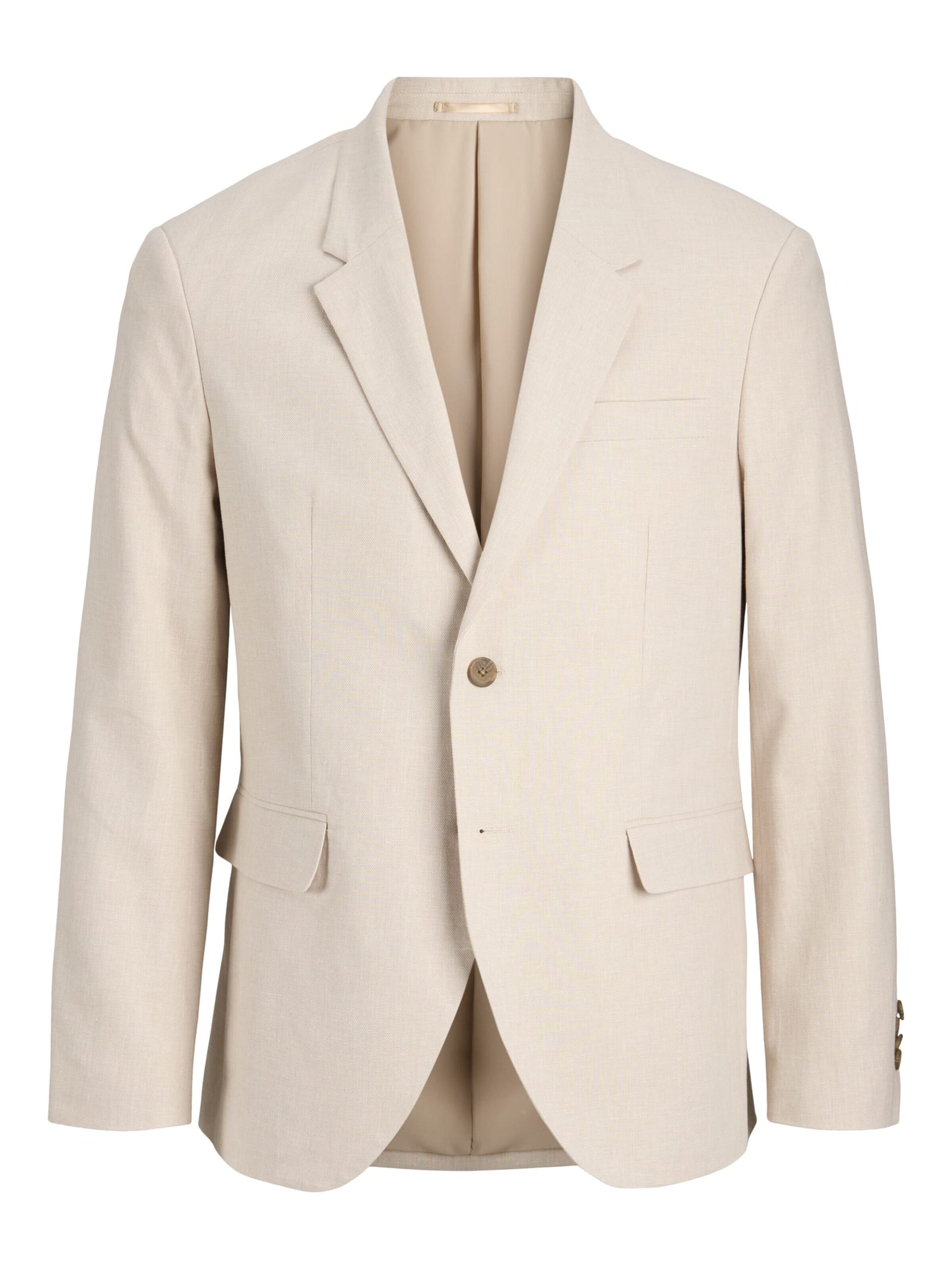 JACK & JONES Comfort fit Colbert 'Martin' in Beige: voorkant
