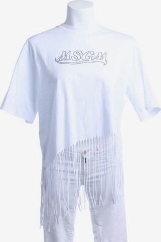 MSGM Top & Shirt in S in White: front