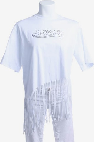 MSGM Shirt S in Weiß: predná strana