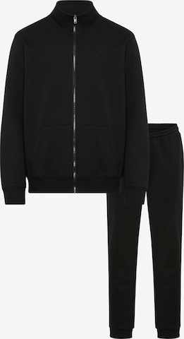 Man's World Sweatsuit in Black: front