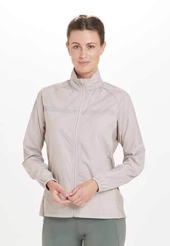 ENDURANCE Athletic Jacket 'Ginar' in Brown: front