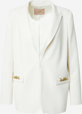 Blazer di Twinset in bianco: frontale