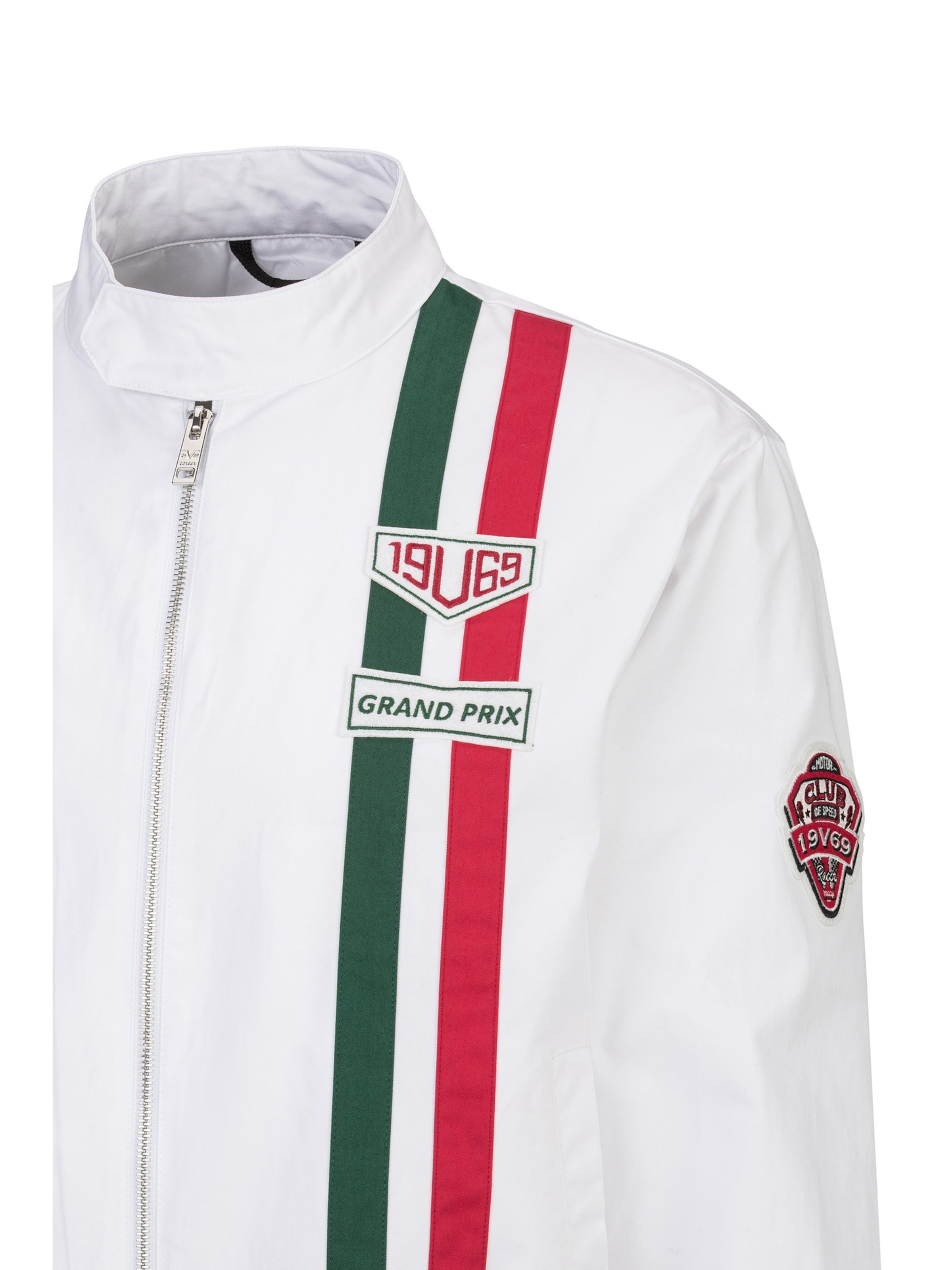 19V69 ITALIA Between-season jacket 'Panatta' in White