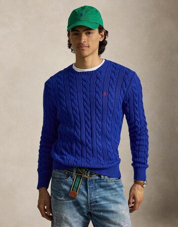 Polo Ralph Lauren Regular Fit Neulepaita 'DRIVER' värissä sininen: etupuoli