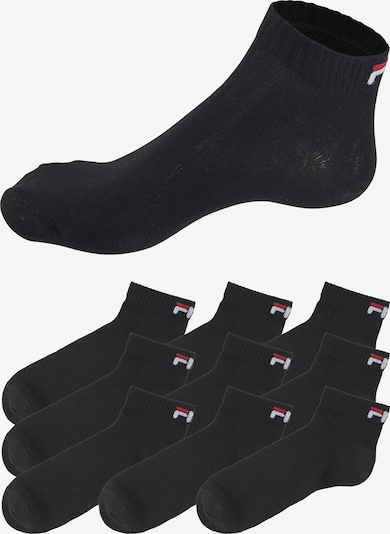 FILA Chaussettes de sport en noir, Vue avec produit