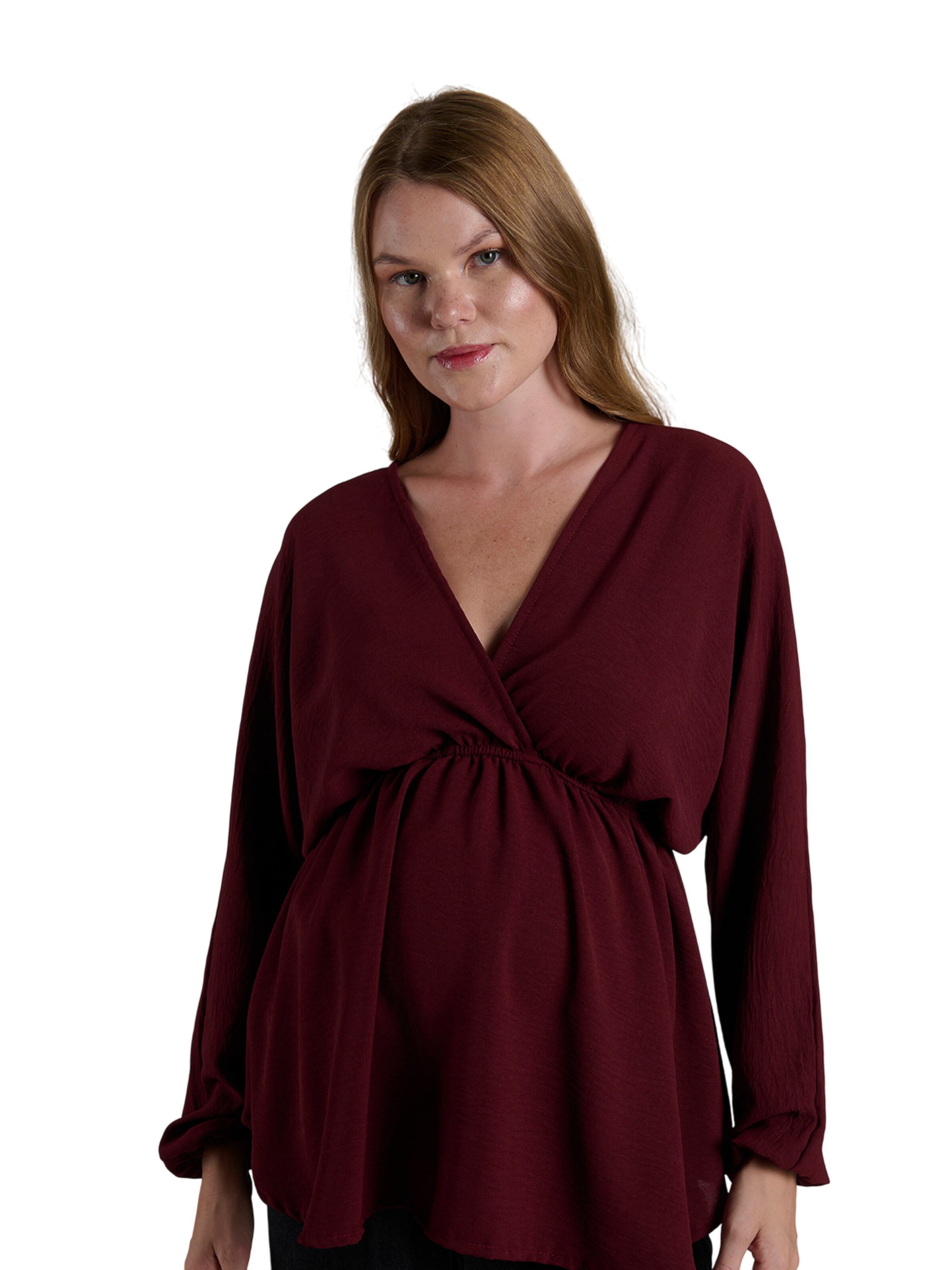 LYN MAMA Blouse in Rood