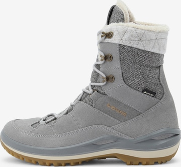 Bottes 'Calceta III GTX' LOWA en gris : devant