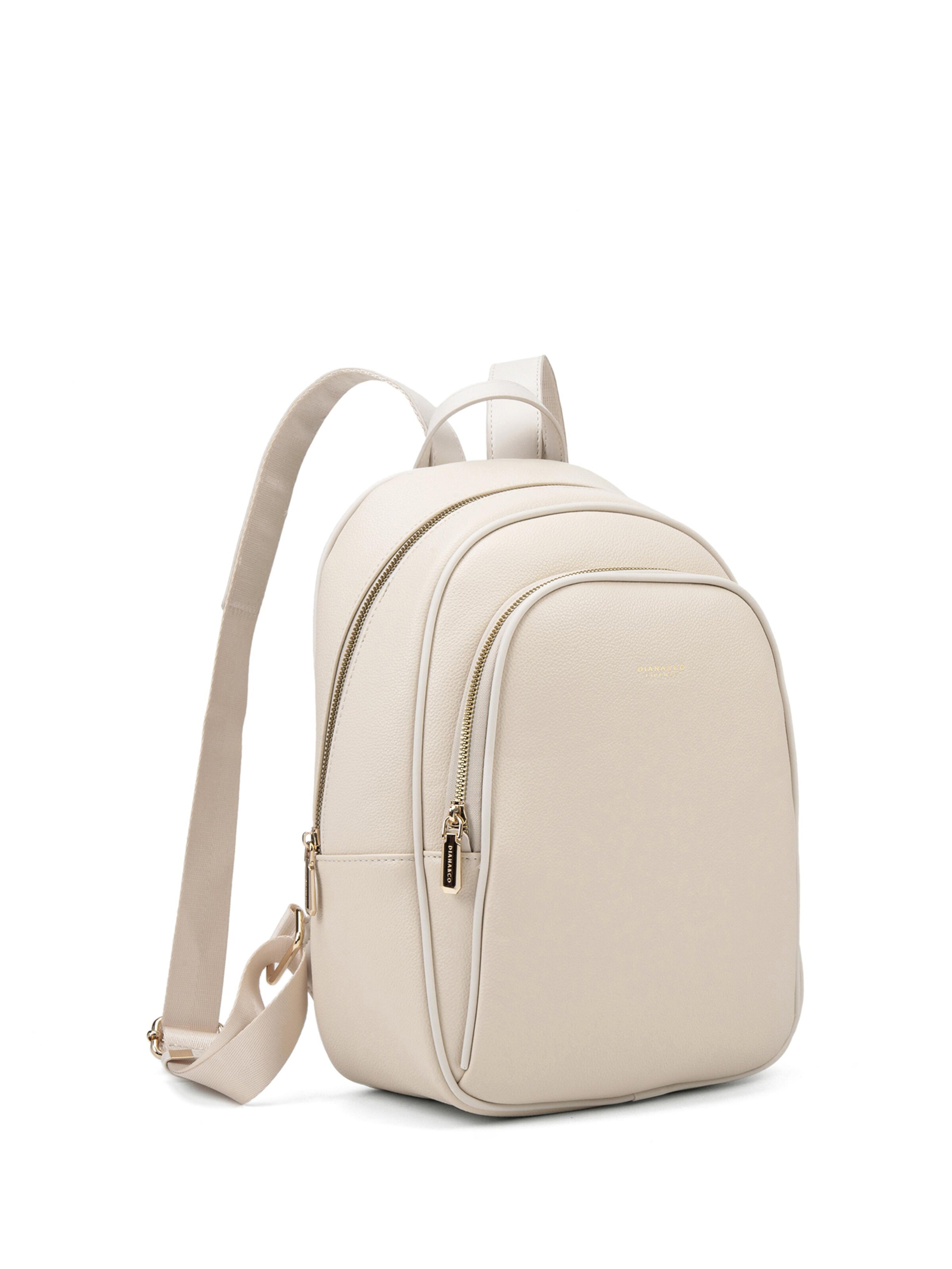 Zaino di Diana&Co. in beige: frontale
