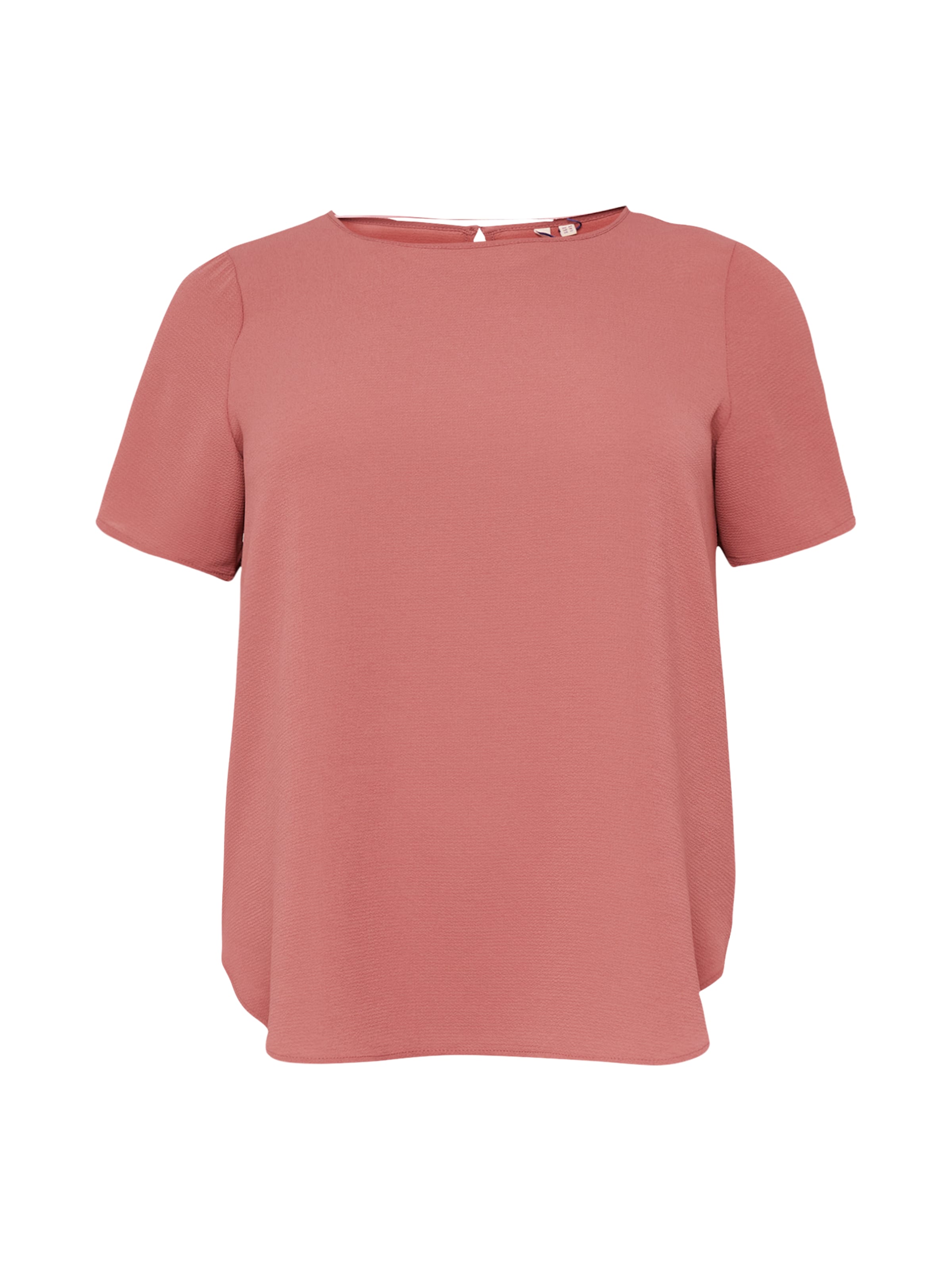 ONLY Carmakoma Bluse 'VICA' in Braun: Vorderseite