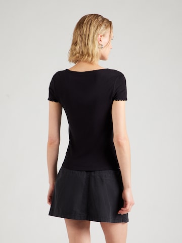 Maglietta di QS in nero